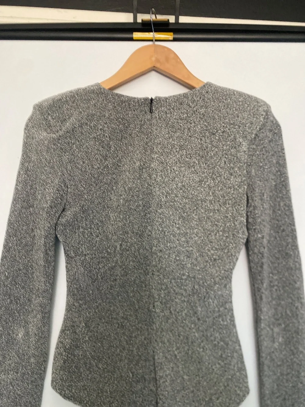 Zara S Metallic Thread Bodysuit